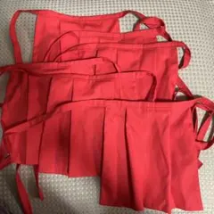 お地蔵様　前掛け　6枚　スクエア　よだれかけ ハンドメイド