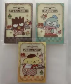 サンリオ ウエハース4 ポムポムプリン ハンギョドン バツ丸