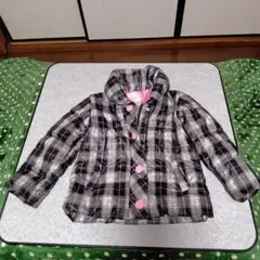 130 Sweet Lucy チェック柄ダウンコート