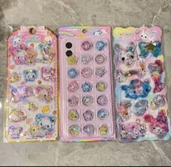 ハッピーマーチ ウォーターシール おはじきシール