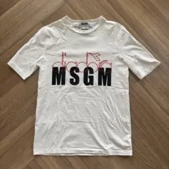 【美品】MSGM×diadora コラボ Tシャツ XSのサムネイル
