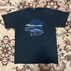 ムービー　車　映画　古着　プリムス　ヘミクーダ　公式　Tシャツ　ネイビー