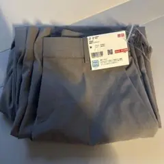 完売UNIQLO ワイドパンツ グレー Mサイズ