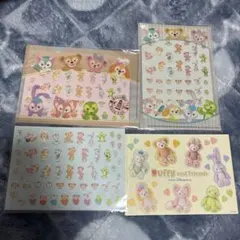 ダッフィーフレンズ クリアファイルセット