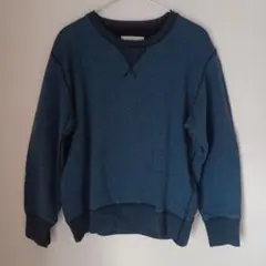 オールドユニクロ uniqlo スウェット トレーナー ブルー 美品