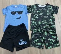 激安 新品 キッズセットアップ 110cm まとめ売り2セット 男の子 韓国