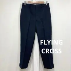 FLYING CROSS ウール スラックスパンツ ビジネス オンワード樫山