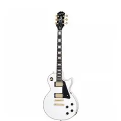 Epiphone SG ホワイト エレキギター レフティ - メルカリ