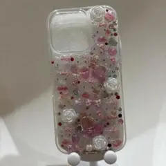 ボンボンドロップデコiPhoneケース
