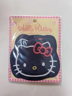 【希少】2001年 キティ アイロン ワッペン ひざあて アップリケ　日本限定