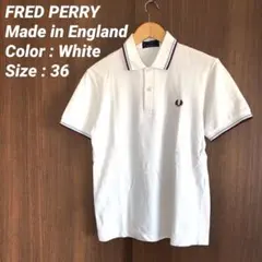 FRED PERRY Polo Shirt Made in England