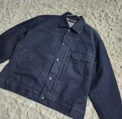 UNIQLO デニムトラッカージャケット　濃紺