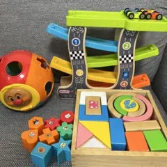 お値下げ　おもちゃ　まとめうり　積み木　アンパンマン