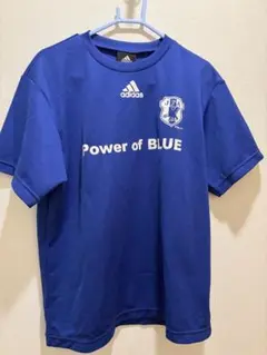 【希少】アディダス サッカー日本代表 応援Tシャツ Power of BLUE