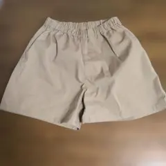 MUJI無印良品 ハーフパンツ ベージュ 100-110cm