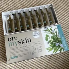 新品未使用　オンマイスキン　ハーブピーリング on:my skin 2箱+6個 Amazon | 【公式】on:myskin face用│自宅でハーブピーリング