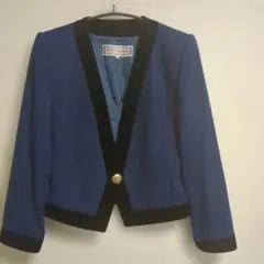Yves Saint Laurent ヴィンテージ　ノーカラージャケット Mのサムネイル