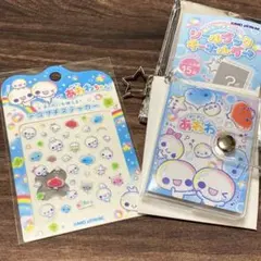 ぷくぷくあわわちゃん ミニシールブック シール帳 デコプチステッカー ネイル
