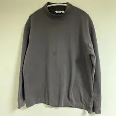 ブラッシュドモックネックTシャツ/長袖