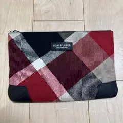 ブラックレーベルクレスト ブリッジ 赤チェック
