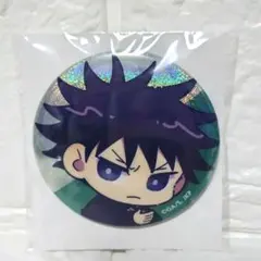 呪術廻戦 伏黒恵 死滅回遊 オーロラ 缶バッジ ミニキャラ