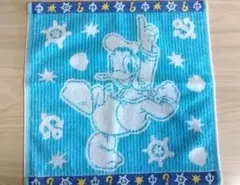ドナルドダック タオルハンカチ ウォッシュタオル ハンドタオル ディズニー
