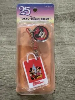 東京ディズニーランド 25周年 ストラップ　②