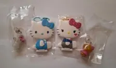 ハローキティめじるしアクセサリーと、 ハローキティミラーコレクションセット。