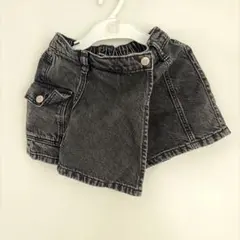 ZARA ブラック デニムスカート 110cm