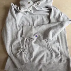 Champion パーカー グレー L プルオーバー