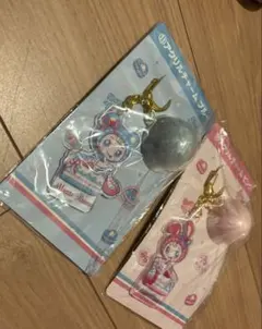 メゾピアノ一番くじ アクリルチャーム ピンク ブルー セット