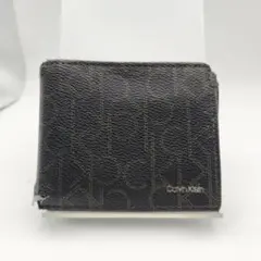 カルバンクライン　折財布　財布　ウォレット　ブラック