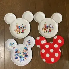 東京ディズニー リゾート　ミッキーマウス プレート 4枚セット