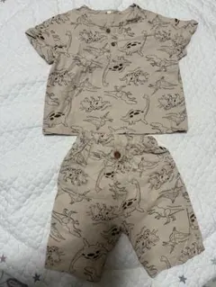 恐竜柄　セットアップ