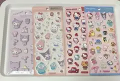 新品未開封♡正規品♡【サンリオぷっくりシール】4点セット
