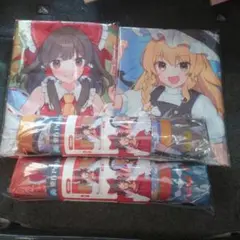 東方Project 大判タオルケット 大判ラバーマット 4種セット