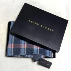 【新品未使用】Ralph Lauren ライドリーひざ掛け　ウール　チェック