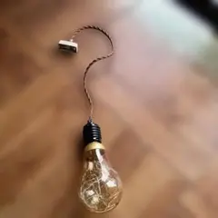 IKEAプラスティック製ライト　ソケット 100V 100W