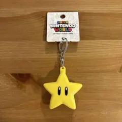USJ スーパーニンテンドーワールド スーパースター 光るキーチェーン