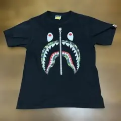 A BATHING APE シャーク Tシャツ ブラックのサムネイル