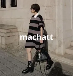 machatt マチャット rugger shirt ラガーシャツ ワンピース