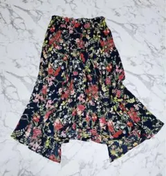 DRESSLAVE ドレスレイブ 花柄スカート アシンメトリー ヘムスカートのサムネイル