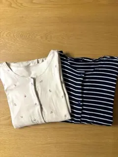 【2枚組】ベルメゾン　マタニティ 半袖パジャマ L〜LL 綿100% ロンパース