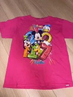 Disney Florida Tシャツ ピンク S