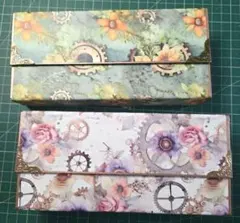 蛇腹ファイル2個セット❁⃘*.゜