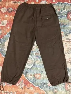 ツイード スラックス グレー ワイド