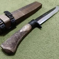 伝統工芸士 佐治武士作 弁慶300 剣鉈 - メルカリ