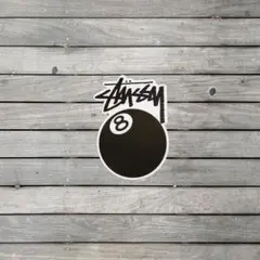 stussy eightballステッカースケボースマホキャリーケースに