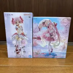 【新品】 まどか☆マギカ 鹿目まどか & 桜ミク 美少女フィギュア２体セット