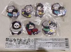呪術廻戦　キャラばんちょうこうラバーマスコット7個セット